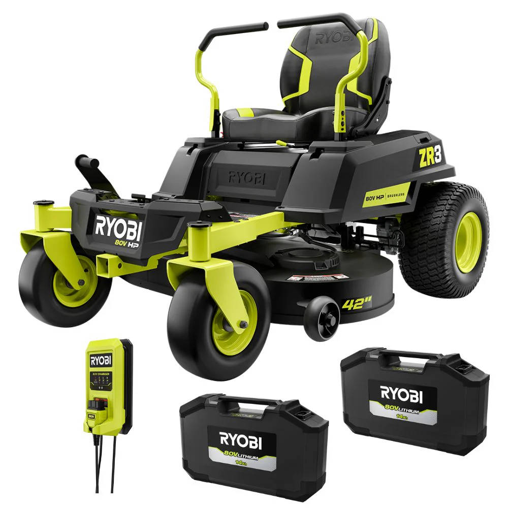 ALL-NEW 80V HP RIDING LAWN MOWERS